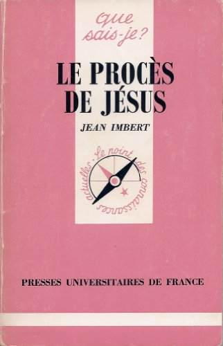 Le Procès de Jésus